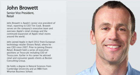 John Browett discute della sua esperienza come ex SVP Retail di Apple
