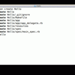 RubyMotion, il tool Mac per sviluppare app iOS con linguaggio Ruby