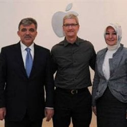 Il presidente della Turchia fa visita al quartier generale di Apple ed incontra Tim Cook