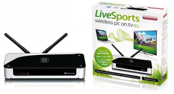 Sitecom presenta Wireless PC-on-TV Sports Edition