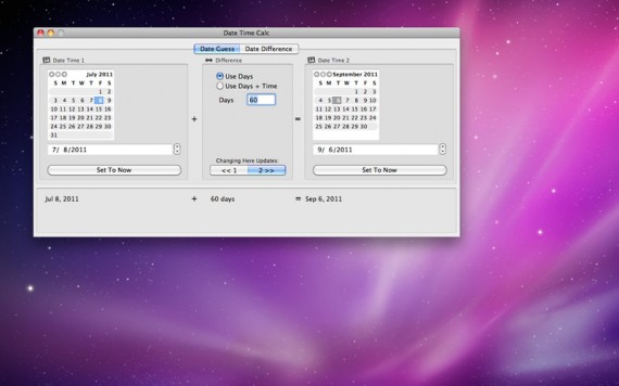 Date Time Calc: l’applicazione per il calcolo delle date su Mac