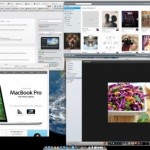 Come si vedrebbe la Scrivania di OS X con la risoluzione a 2880×1800 dei nuovi MacBook Pro da 15 pollici?