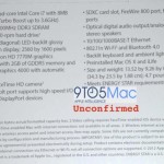 Una nuova etichetta mostra un MacBook Pro… con Retina Display