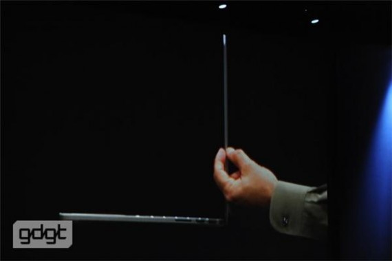 WWDC2012: ed ecco a voi i MacBook Pro più sottili di sempre e con Retina Display