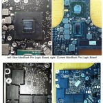 Primi scatti della scheda logica alla base dei nuovi MacBook Pro?