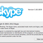 Skype rilascia la versione 5.8 del client per Mac
