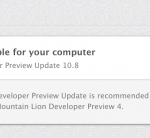 Apple rilascia un update per OS X Mountain Lion Developer Preview 4 [AGGIORNATO]
