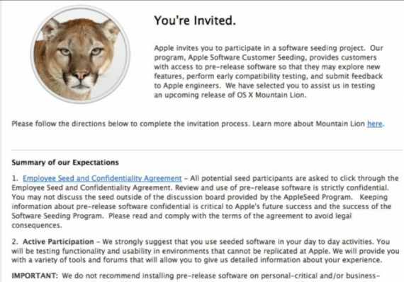 I dipendenti degli Apple Store iniziano a studiare Mountain Lion