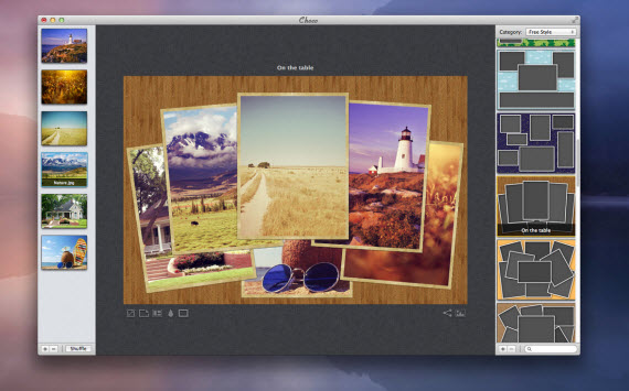 Collage a portata di click con Choco 1.0, software oggi in promozione!