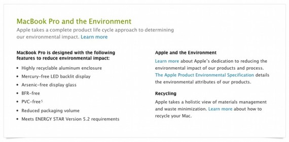 Apple rimuove i suoi computer dalla “lista verde” della EPEAT
