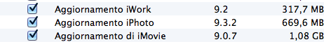 Apple aggiorna iWork, iMovie e iPhoto introducendo il supporto a Mountain Lion ed altre novità