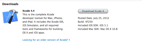 Xcode 4.4 disponibile per il download sul Dev Center [AGGIORNATO]