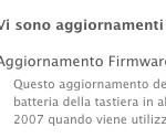 Aggiornamento firmware tastiera alluminio, ora disponibile per il download la versione 1.1