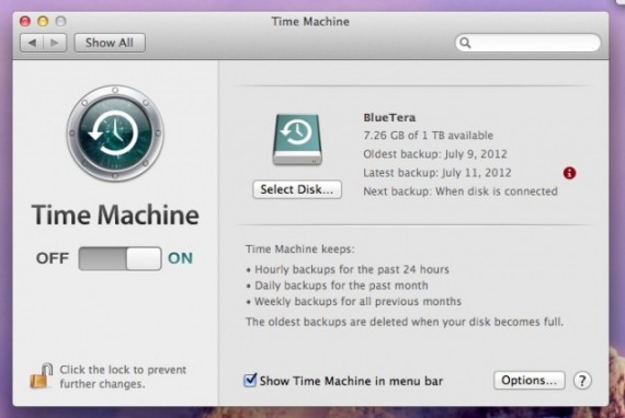 Mountain Lion: Time Machine aggiunge la modalità automatica per il backup multi-disco