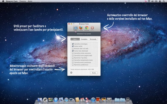 Browser Care disponibile gratuitamente su Mac App Store solo per oggi