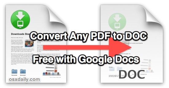 Convertiamo i file PDF in DOC grazie a Google Docs – Tutorial