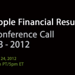 Apple annuncia che la conferenza finanziaria relativa al Q3 2012 sarà il 24 Luglio