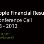 La Conference Call di Apple relativa ai risultati finanziari del terzo trimestre potrà essere seguita in diretta streaming audio
