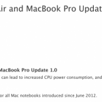 Apple rilascia un aggiornamento software per i nuovi MacBook Pro e MacBook Air