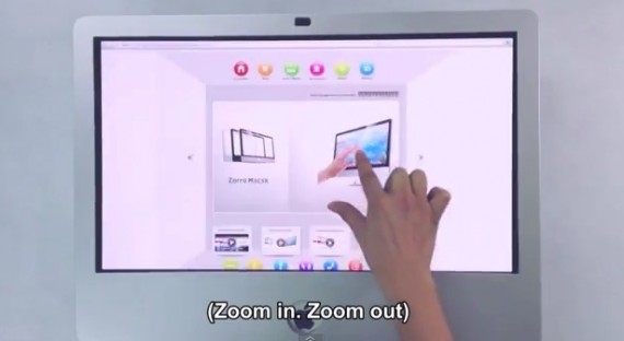 Zorro Macsk, e l’iMac diventa multi-touch