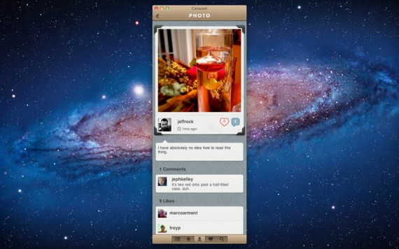 Carousel: guarda e commenta le foto pubblicate su Instagram direttamente dal tuo Mac