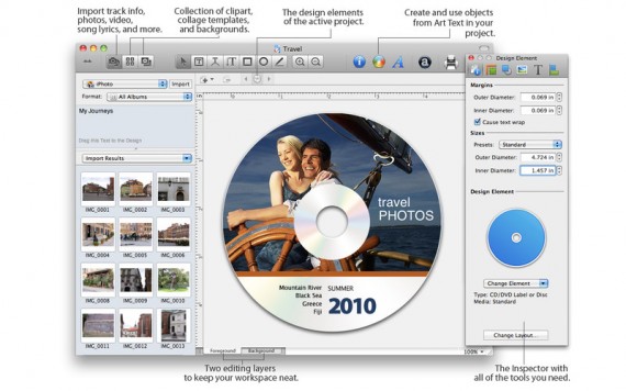 Disc Cover 3: crea copertine personalizzate per CD, DVD, Blue-Ray e relative custodie
