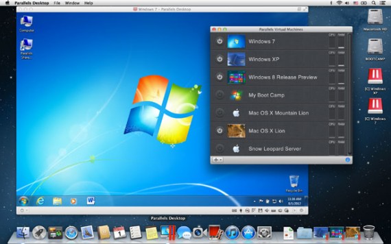 IFA 2012: Parallels presenta le novità per la virtualizzazione di Windows su Mac