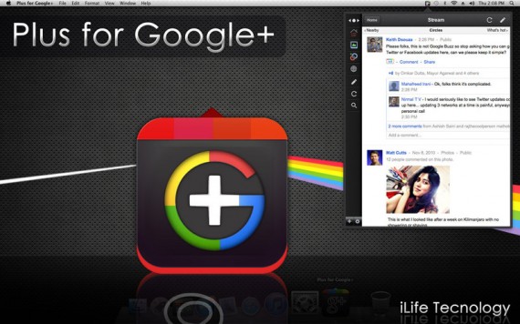 Plus for Google+: un client per il noto social network di “Big G”