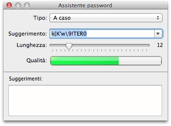 OS X Mountain Lion include un generatore di password nativo: vediamo come utilizzarlo per creare password sicure – Guida