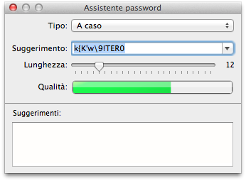 OS X Mountain Lion include un generatore di password nativo: vediamo come utilizzarlo per creare password sicure – Guida