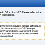 Apple invia la build 11G36 di OS X 10.7.5 agli sviluppatori