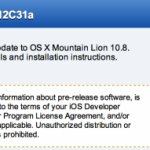 Apple rilascia la prima build di OS X 10.8.2 agli sviluppatori con l’integrazione di Facebook!