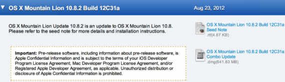 Apple rilascia la prima build di OS X 10.8.2 agli sviluppatori con l’integrazione di Facebook!