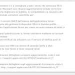 Apple aggiorna anche OS X Server