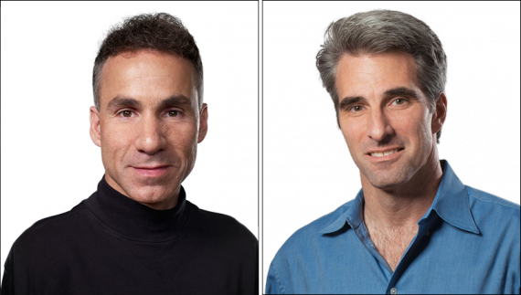 Craig Federighi e Dan Riccio ricevono 50 milioni di dollari in azioni vincolate in veste di nuovi dirigenti di Apple