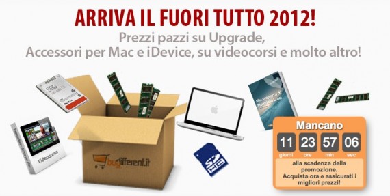 La nuova offerta di BuyDifferent: Fuori Tutto