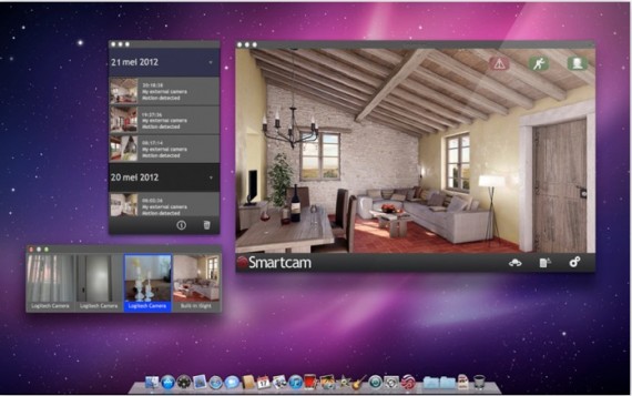 Trasforma il Mac in una telecamera IP con Smartcam