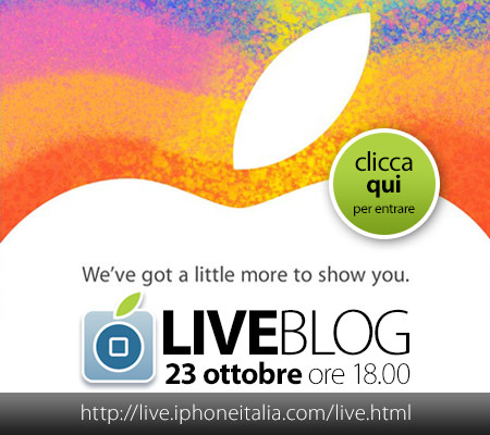 Segui la presentazione dell’iPad mini e dei nuovi Mac su SlideToMac – LIVE CONCLUSO