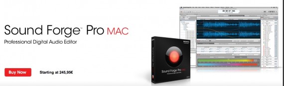 SoundForge arriva anche su Mac