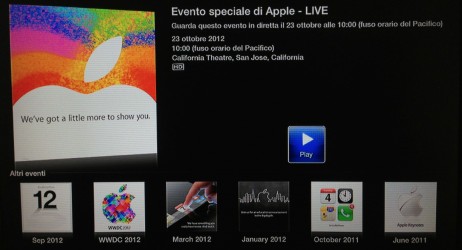 Questa sera l’evento Apple lo segui in diretta su Apple TV!