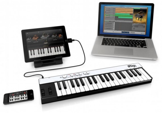 iRig Keys, una tastiera MIDI per Mac