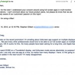 Apple e il problema della app a tutto schermo in Lion e Mountain Lion