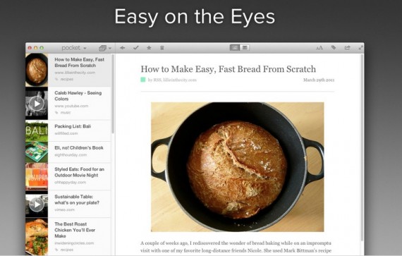 Pocket, l’app per salvare offline le pagine web, arriva su Mac!