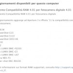 Disponibile l’aggiornamento di Compatibilità RAW 4.01 per fotocamere digitali