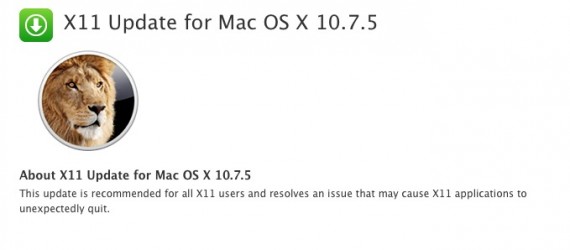 X11 si aggiorna per OS X 10.7 Lion