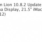 Apple rilascia l’update 10.8.2 per i nuovi Mac