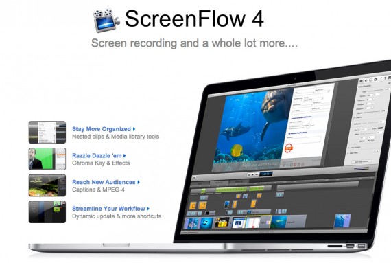 ScreenFlow 4, il software di screen capturing leader si aggiorna!