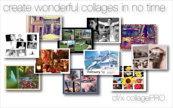cf/x software lancia cf/x collagePRO, per “collage” di immagini a regola è d’arte!