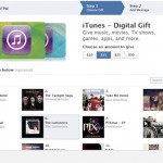 Le iTunes Gift Cards arrivano anche su Facebook