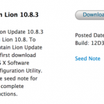Apple rilascia la prima beta di Mountain Lion 10.8.3